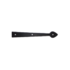 FH001 Spade Hinge Black Kram Designs False Hinge