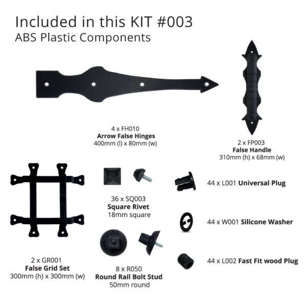 Kram Decor Kit 003 Kram Designs Decorative Hardware