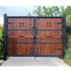 Gate with Kram Decor Hardware Gate